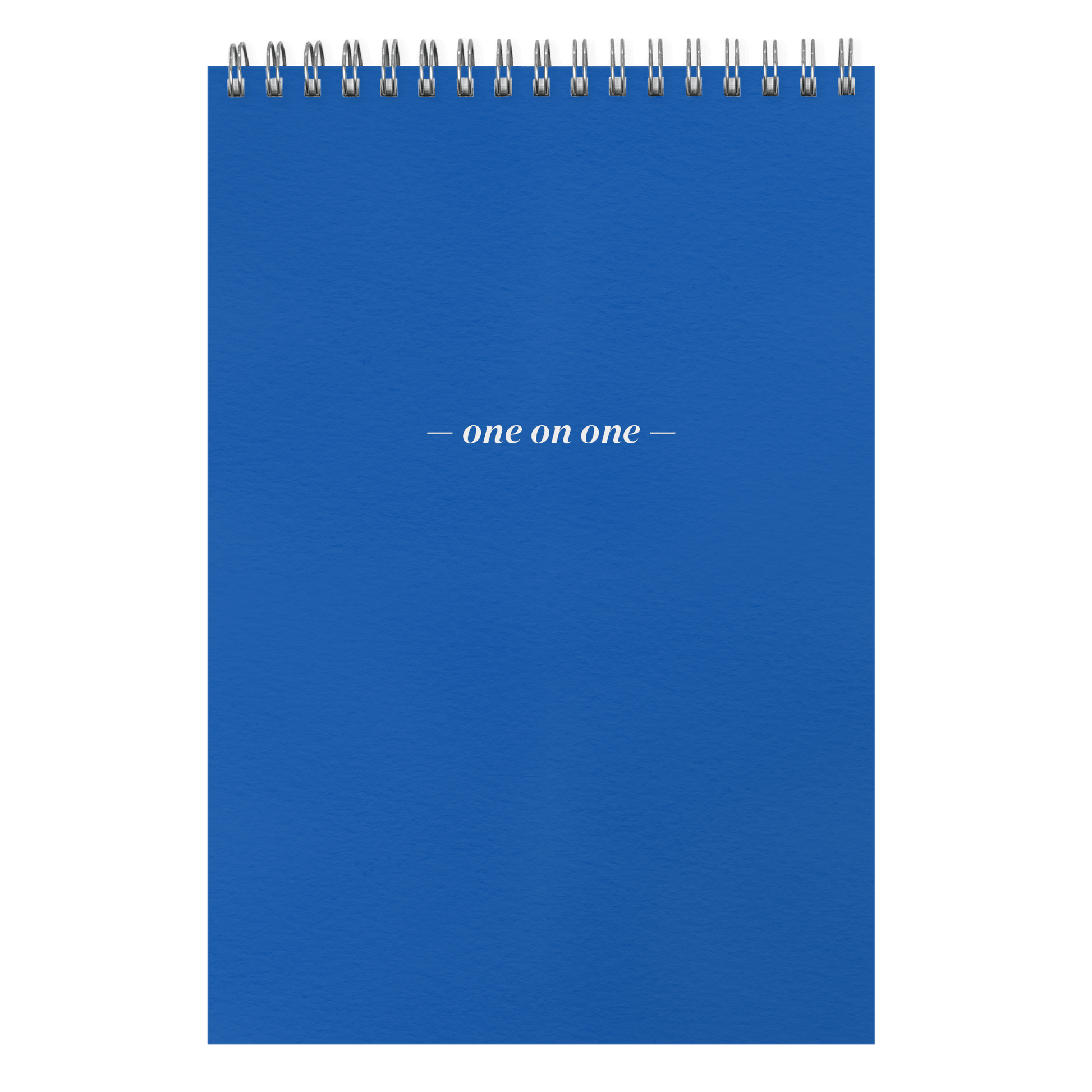 One On One Spiral Notepad adriatic