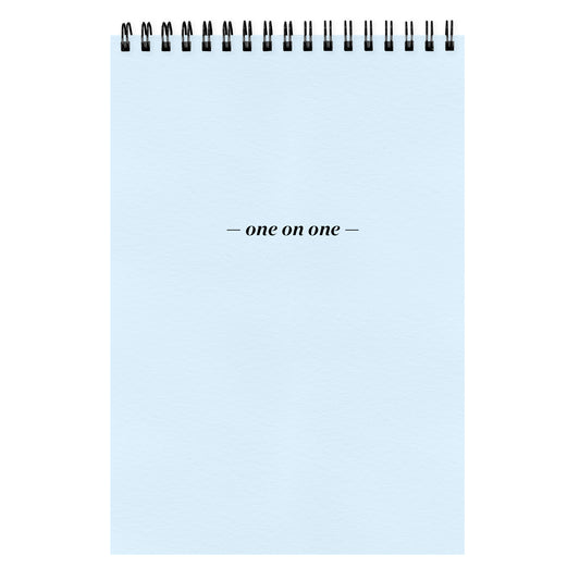 One On One Spiral Notepad - French Pastels