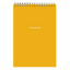 One On One Spiral Notepad citrine