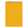 One On One Spiral Notepad citrine