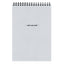 One On One Spiral Notepad - French Pastels gris