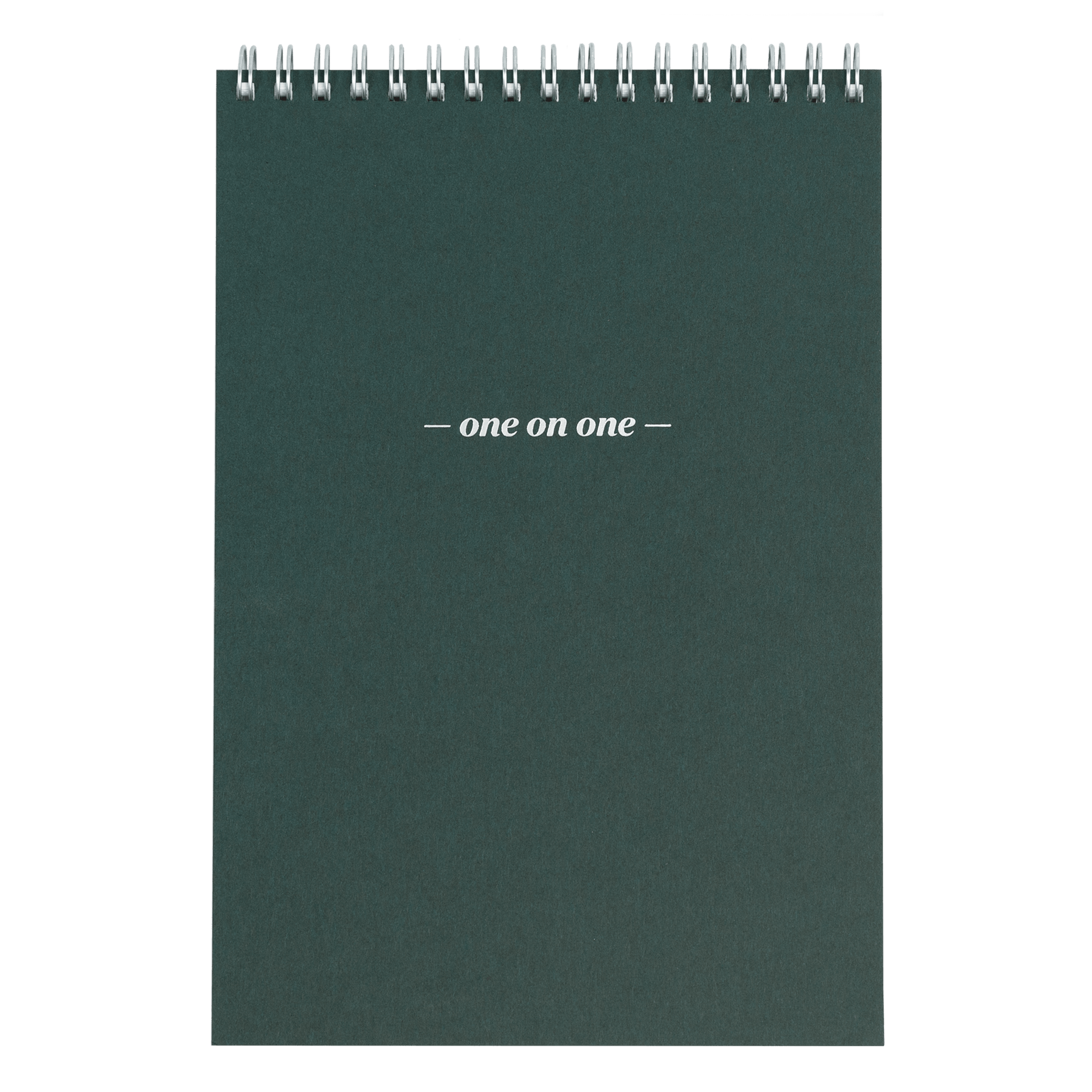 One On One Spiral Notepad spruce