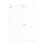 Today Organizer Pad
