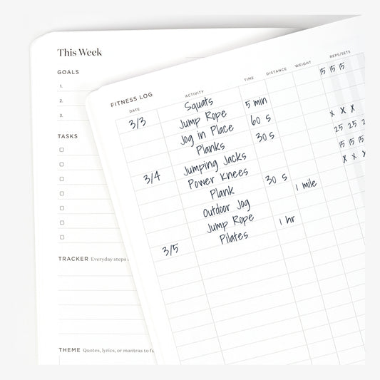 Ink+Volt Fitness Planner