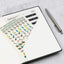 Goal Planner August-July - Soft Touch Cover folder