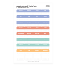 Ink+Volt Planner Tabs bright