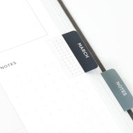 Ink+Volt Planner Tabs signature detail secondary