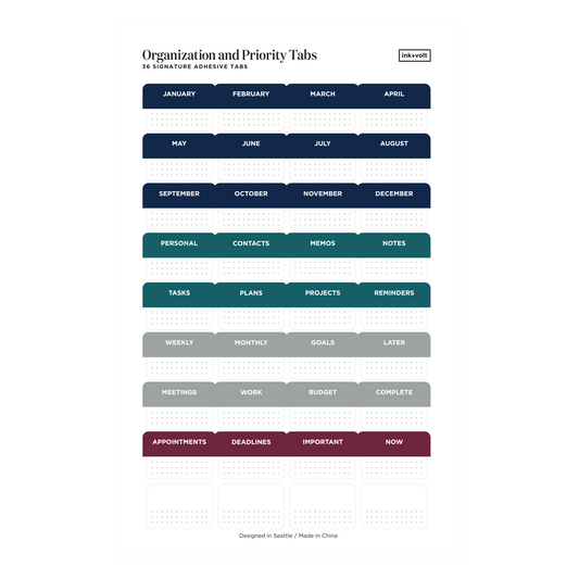 Planner Tabs signature