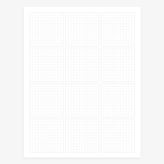 Ink Volt Mind Map Pattern Digital Worksheet