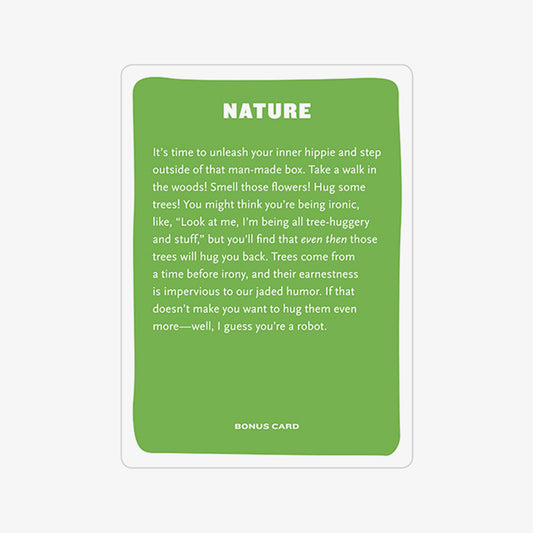 KnockKnock affirmators nature card