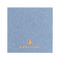 Kunisawa Find Sticky Square Memo Pad blue mist