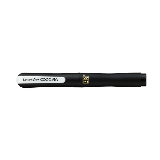 Kuretake Cocoiro Letter Pen + Refill jet black