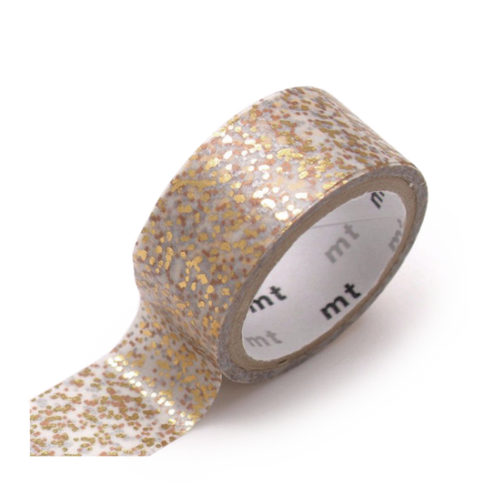 mt washi tape gold particle