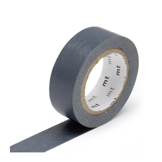 MT Washi Masking Tape Roll - Matte Black