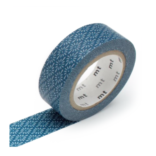 mt washi tape hanabishi blue