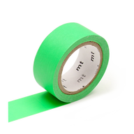 mt washi tape flourescent green