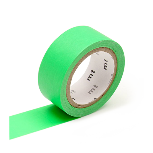 Wide Grid Washi Tape - Green