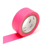 mt washi tape flourescent pink