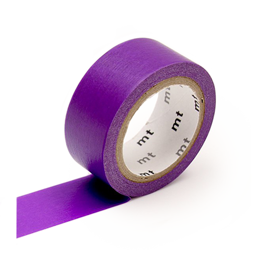 mt washi tape flourescent purple