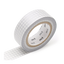 mt washi tape silver graph