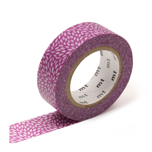 mt washi tape petals violet