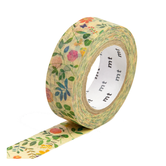 Washi - Fleurs aquarelle - EX - mt masking tape