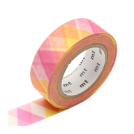 mt washi tape triangle pink