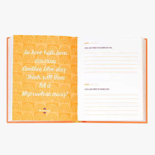 Do One Thing Every Morning To Make Your Day Journal interior