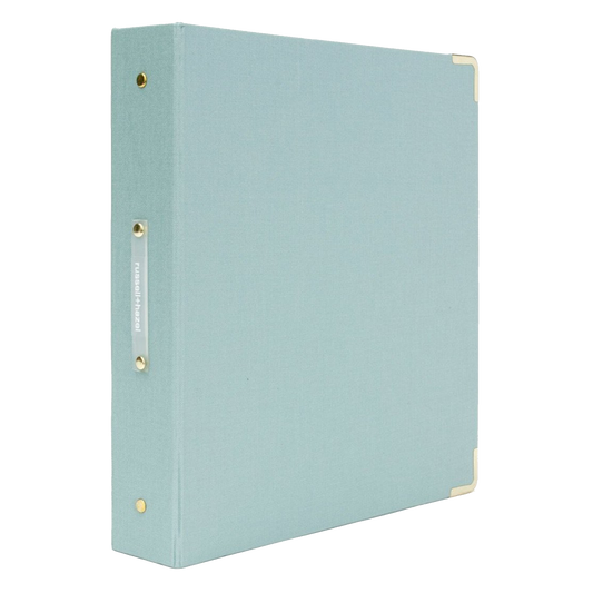 Metallic Bookcloth 3-Ring Binder