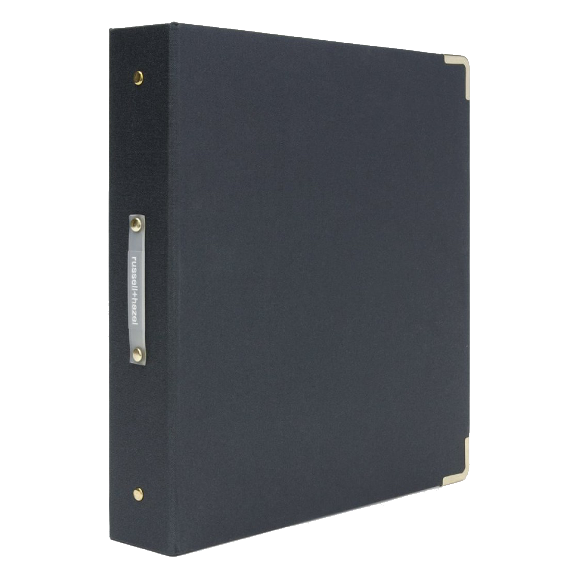 Metallic Bookcloth 3-Ring Binder – Ink+Volt