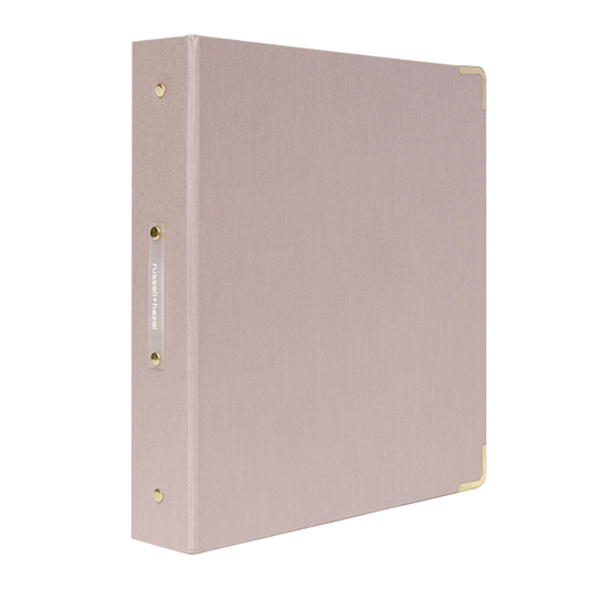 Metallic Bookcloth 3-Ring Binder