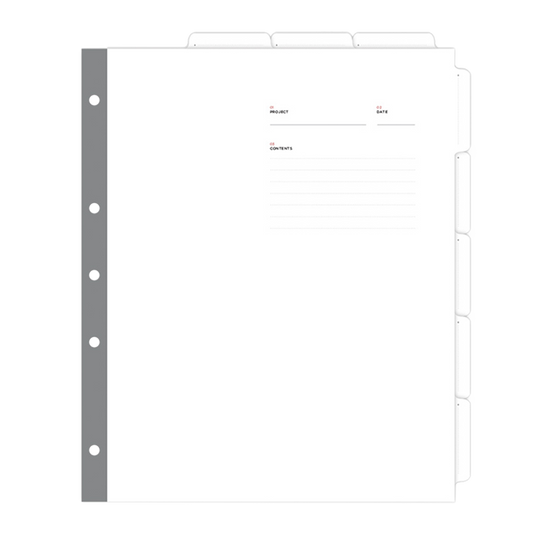 Binder 8-Tab Dividers