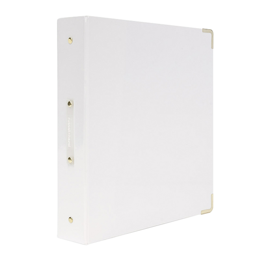 Patent 3-Ring Binder white