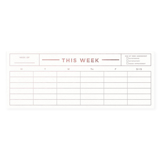 This Week Notepad