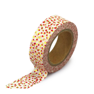 Washi tape pink confetti